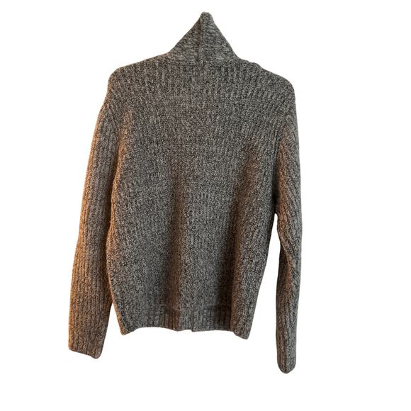 GOODFELLOW & CO Gray Chunky Shawl Collared Cardigan Size Large New w/ Tag - Picture 7 of 10